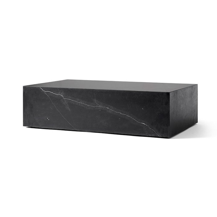 Audo Copenhagen Plinth Low Nero Marquina