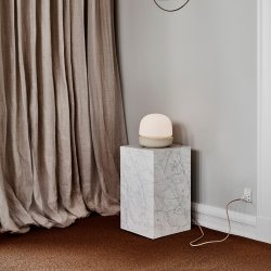 Audo Copenhagen Plinth Tall Carrara