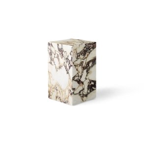 Audo Copenhagen Plinth Tall Calacatta Viola