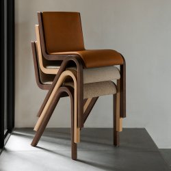 Audo Copenhagen Ready Dining Chair - Rdbejdset Mrk Eg