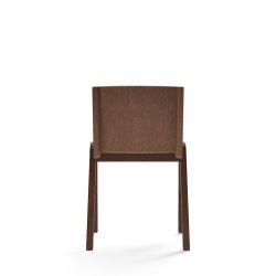 Audo Copenhagen Ready Dining Chair - Rdbejdset Mrk Eg/Beige Boucle