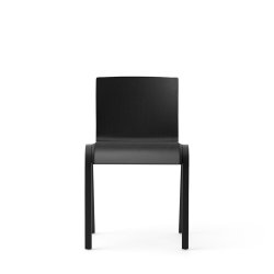Audo Copenhagen Ready Dining Chair - Sort Eg/Dakar Lder