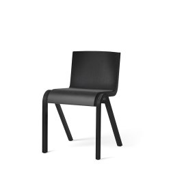 Audo Copenhagen Ready Dining Chair - Sort Eg/Dakar Lder