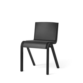 Audo Copenhagen Ready Dining Chair - Sort Eg/Fuldpolstret Dakar Lder