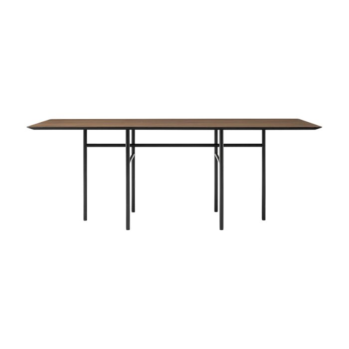 Audo Copenhagen Snaregade Rektangulrt Spisebord Sort/Mrkbejdset Eg