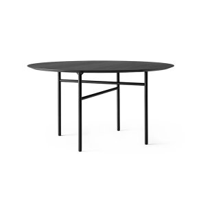 Audo Copenhagen Snaregade Spisebord 120 cm Sort/Sort Eg