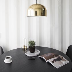 Audo Copenhagen Snaregade Spisebord 138 cm Sort/Sort Eg