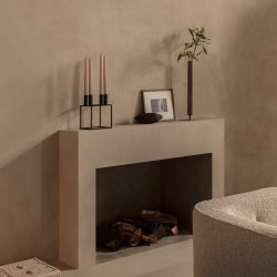 Audo Copenhagen Stance Vase Bronzeret Messing H40 cm