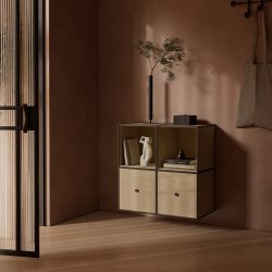 Audo Copenhagen Stance Vase Bronzeret Messing H40 cm