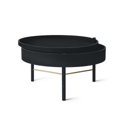 Audo Copenhagen Turning Table Sort Bejdset Ask