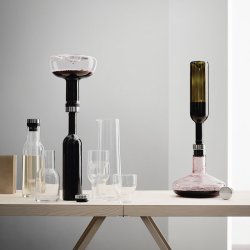 Audo Copenhagen Wine Breather Vinkaraffel Klar/Stl
