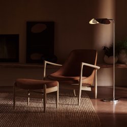 Audo Copenhagen Wing Gulvlampe Aluminium