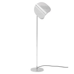 Audo Copenhagen Wing Gulvlampe Poleret Aluminium (Just�rbar)