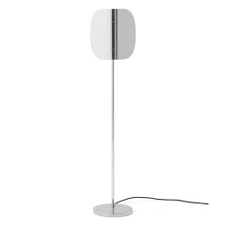 Audo Copenhagen Wing Gulvlampe Poleret Aluminium (Just�rbar)