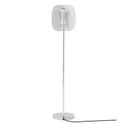 Audo Copenhagen Wing Gulvlampe Poleret Aluminium (Just�rbar)