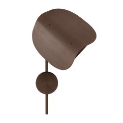 Audo Copenhagen Wing V�glampe Bronzeret Aluminium/Sort Indersk�rm