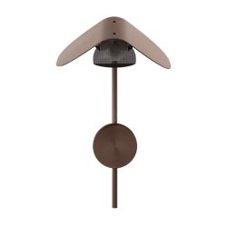 Audo Copenhagen Wing V�glampe Bronzeret Aluminium/Sort Indersk�rm