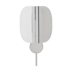 Audo Copenhagen Wing V�glampe Poleret Aluminium/Hvid Indersk�rm