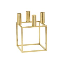Audo Copenhagen Kubus 4 Lysestage - Guld Finish
