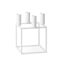 Audo Copenhagen Kubus 4 Lysestage - Hvid