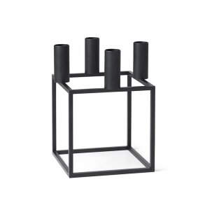 Audo Copenhagen Kubus 4 Lysestage - Sort