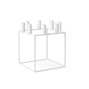 Audo Copenhagen Kubus 8 Lysestage - Hvid