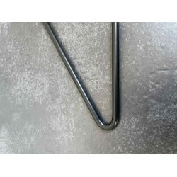 LindDNA - Slim Hanger Bjle - Sort - 6 stk. 2-SORTERING