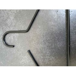 LindDNA - Slim Hanger Bjle - Sort - 6 stk. 2-SORTERING