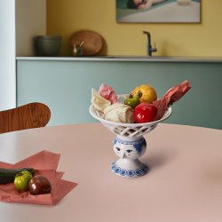 Bjrn Wiinblad Dora Frugtskl 25 cm Bl