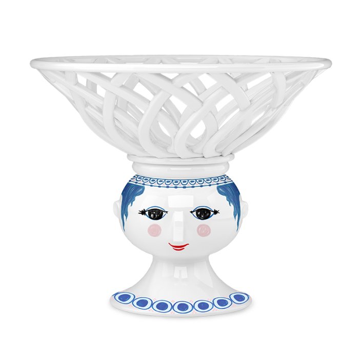 Bjrn Wiinblad Dora Frugtskl 25 cm Bl