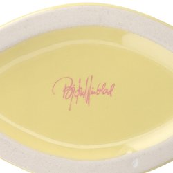 Bj�rn Wiinblad Nina Vase Gul/Pink H22 cm