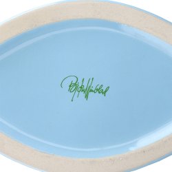 Bj�rn Wiinblad Nina Vase Lys Bl�/Gr�n H28,5 cm 