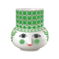 Bjrn Wiinblad Olga Bloklysestage H12 cm Grn