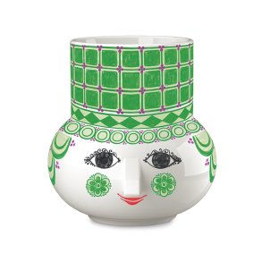 Bjrn Wiinblad Olga Bloklysestage H12 cm Grn