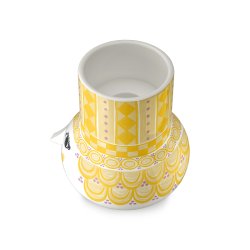 Bjrn Wiinblad Olga Lysestage H9 cm Gul