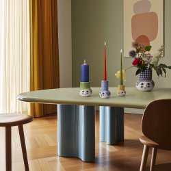 Bjrn Wiinblad Olga Lysestage H9 cm Gul