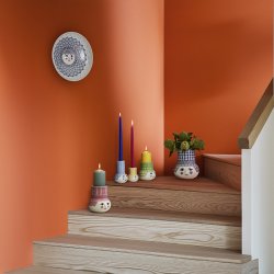 Bjrn Wiinblad Olga Lysestage H9 cm Gul