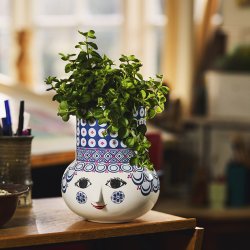 Bjrn Wiinblad Olga Vase Bl 20 cm