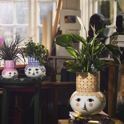 Bjrn Wiinblad Olga Vase Sand 35 cm