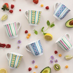 Bjrn Wiinblad Eva Krus 35 cl - Grn