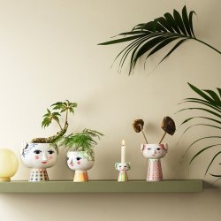 Bjrn Wiinblad Eva Urtepotteskjuler - Lys Grn 