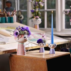 Bjrn Wiinblad Eva Lysestage - Bl