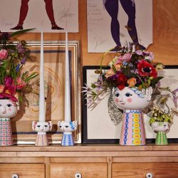 Bjrn Wiinblad Eva Lysestage - Bl