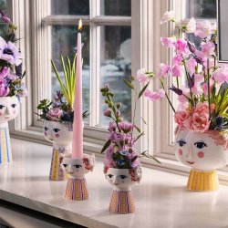 Bjrn Wiinblad Eva Lysestage - Lavendel