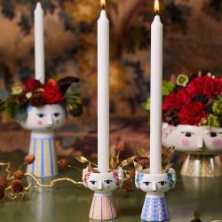 Bjrn Wiinblad Eva Lysestage - Lavendel