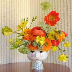 Bjrn Wiinblad Eva Urtepotteskjuler - Gul