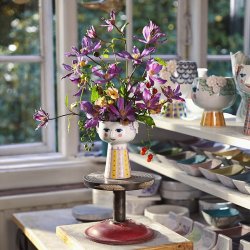 Bjrn Wiinblad Eva Vase - H15 cm - Lavendel