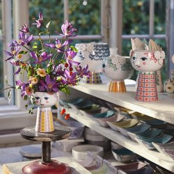 Bjrn Wiinblad Eva Vase - H15 cm - Lavendel