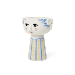 Bjrn Wiinblad Eva Vase - H18,5 cm - Bl