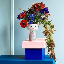 Bjrn Wiinblad Eva Vase - Pink 